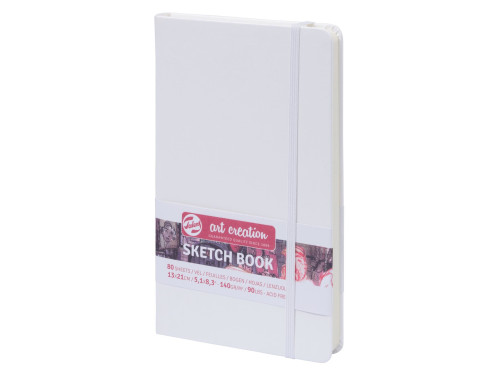 Sketch Book 13 x 21 cm - Talens Art Creation - white, 140 g, 80 sheets