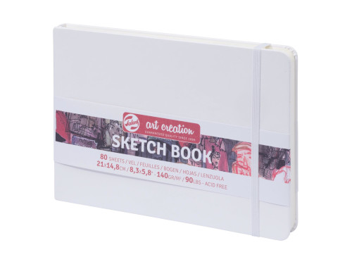 Sketch Book 15 x 21 cm - Talens Art Creation - white, 140 g, 80 sheets