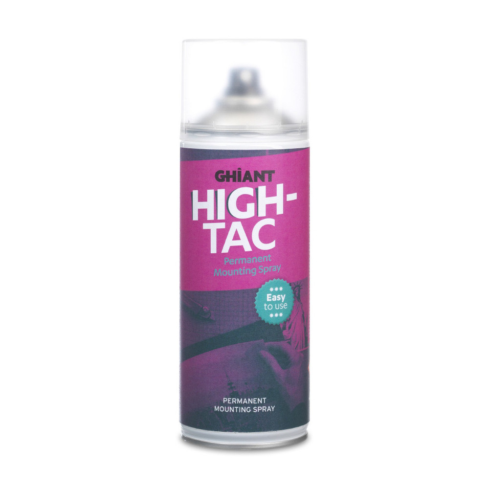 Klej w sprayu High-Tac - Ghiant - permanentny, 400 ml