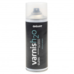 Waterbased varnish for oil and acrylic paintings H2O - Ghiant - glossy, 400 ml