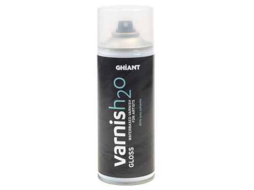 Waterbased varnish for oil and acrylic paintings H2O - Ghiant - glossy, 400 ml