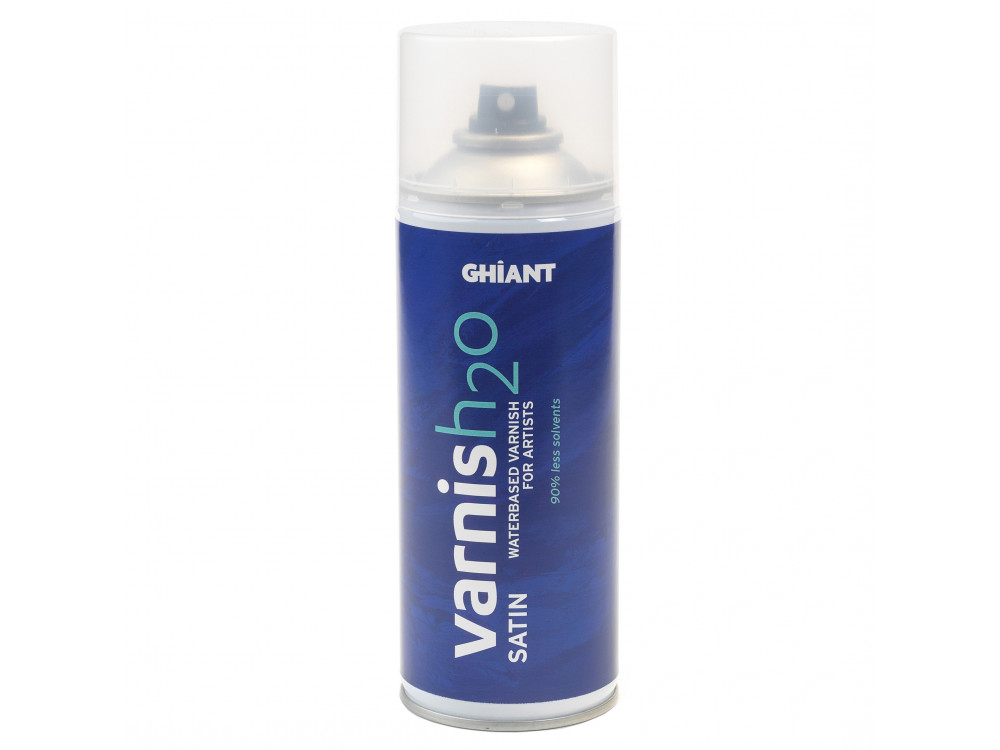 Waterbased varnish for oil and acrylic paintings H2O - Ghiant - satin, 400 ml