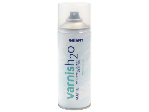 Waterbased varnish for oil and acrylic paintings H2O - Ghiant - matt, 400 ml