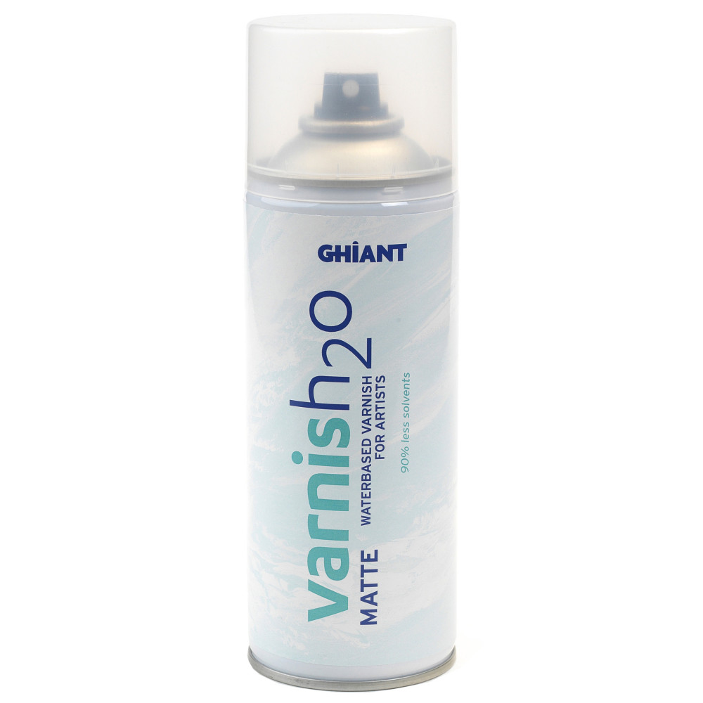 Waterbased varnish for oil and acrylic paintings H2O - Ghiant - matt, 400 ml