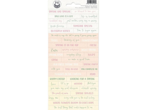 Sticker sheet - Piątek Trzynastego - The Four Seasons Spring 01