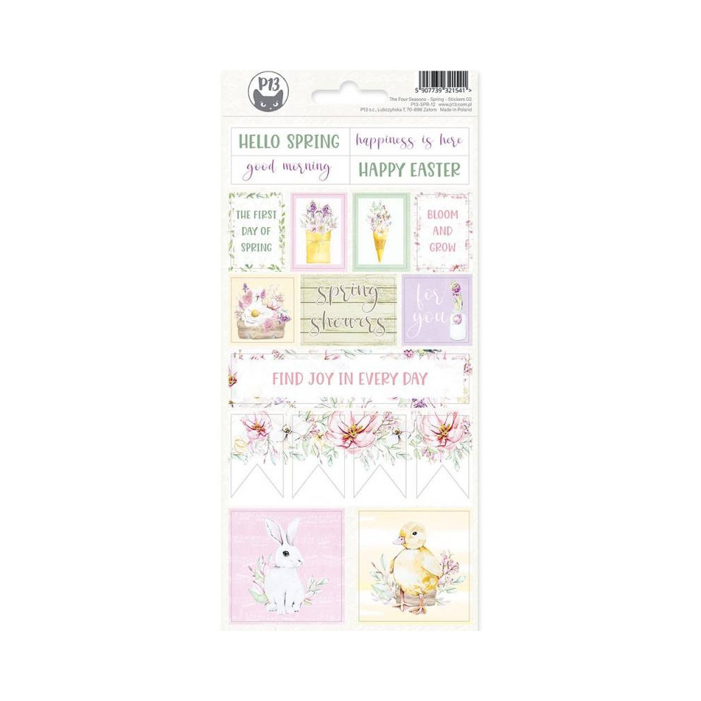Sticker sheet - Piątek Trzynastego - The Four Seasons Spring 02