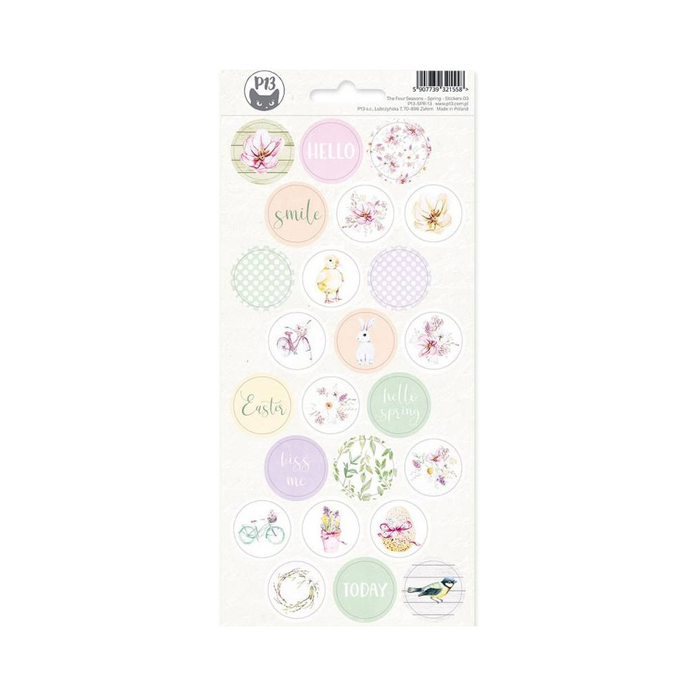 Arkusz naklejek - Piątek Trzynastego - The Four Seasons Spring 03