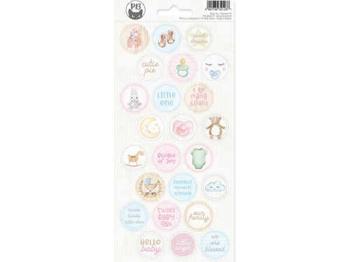 Stickers sheet 10,5 x 23 cm - Piątek Trzynastego - Baby Joy 03