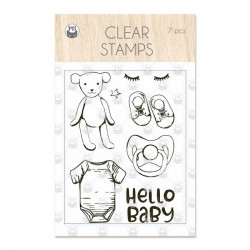 Clear stamp set - Piątek Trzynastego - Baby Joy, 7 pcs.