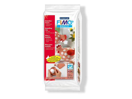 Modelling clay Fimo Air Basic - Staedtler - brown, terracota, 500 g