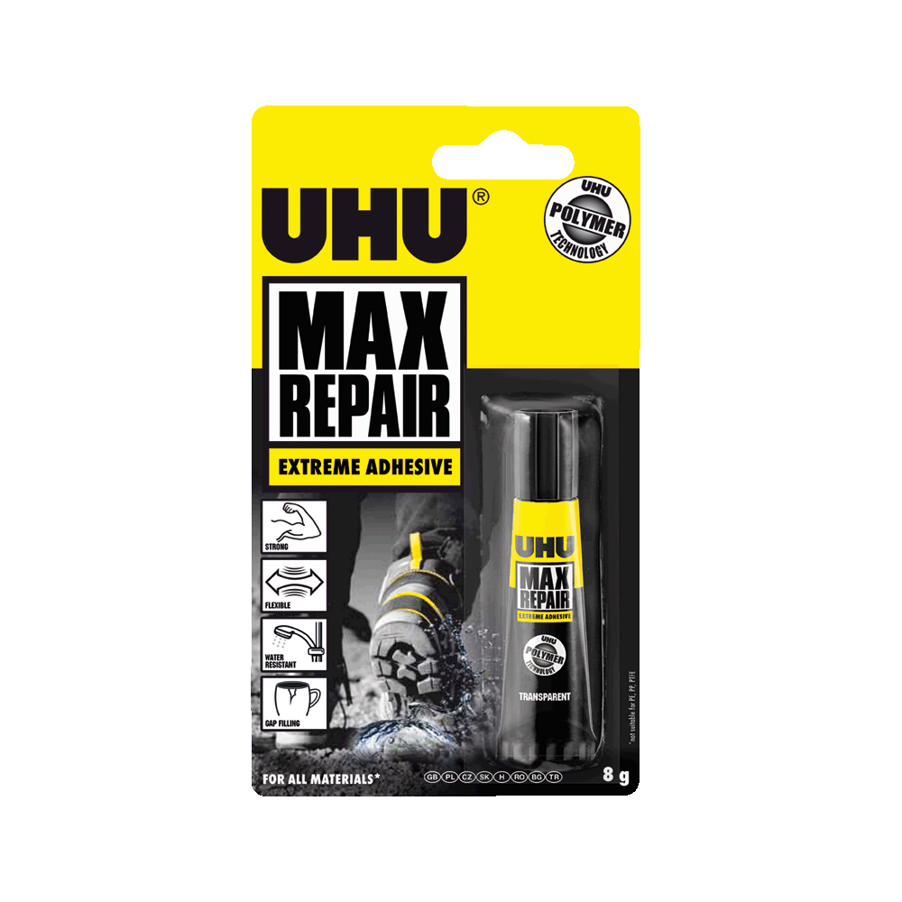 Klej uniwersalny Max Repair Extreme - UHU - bezbarwny, 8 g