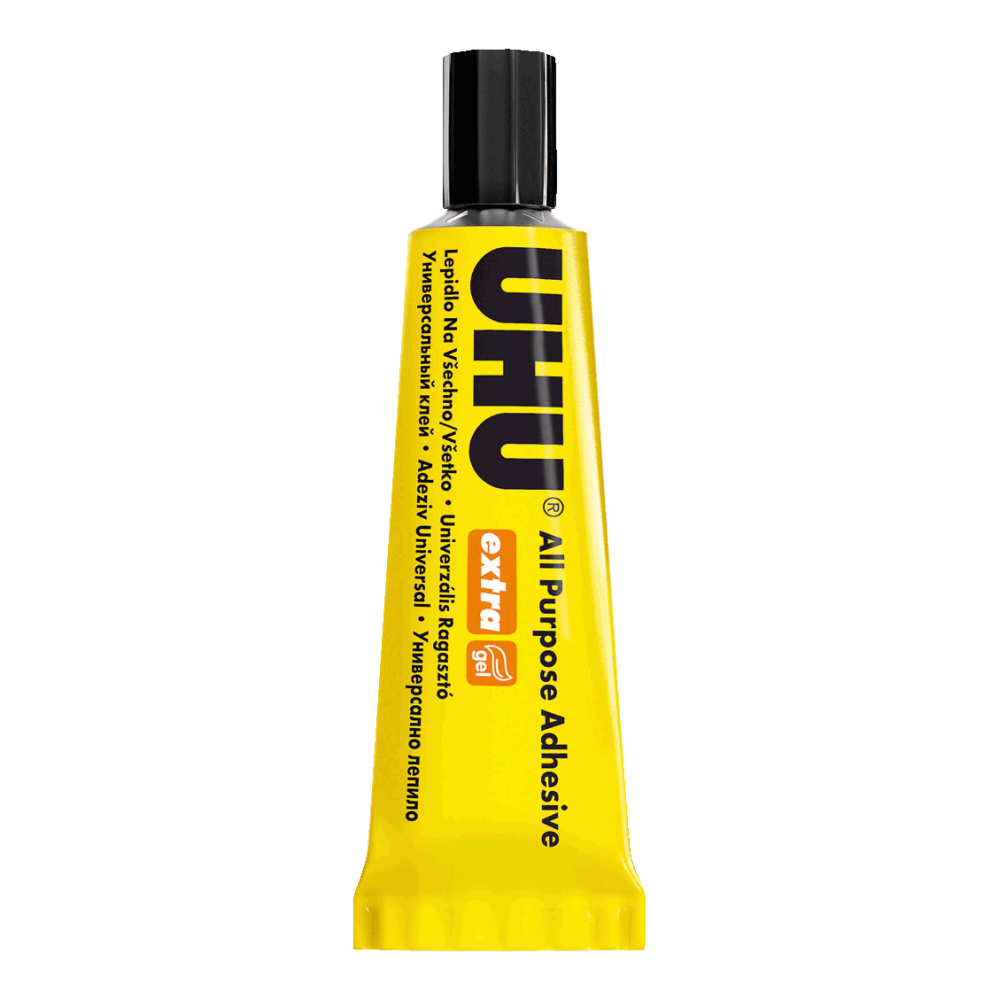 All Purpose Extra adhesive gel glue - UHU - crystal clear, 31 g