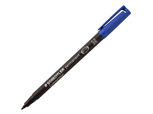 Permanent Lumocolor Pen - Staedtler - blue, M
