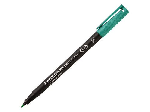 Permanent Lumocolor Pen - Staedtler - green, F