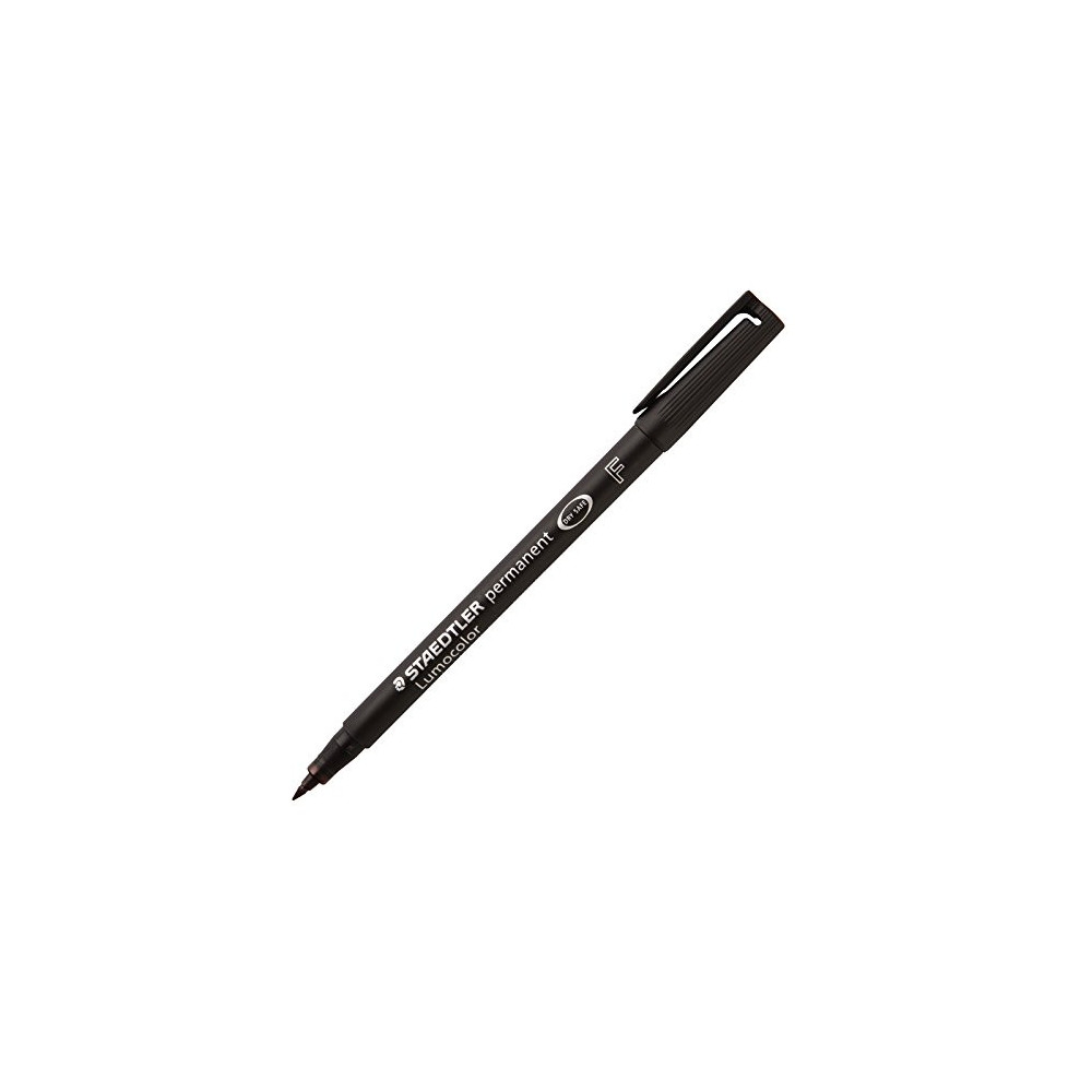 Permanent Lumocolor Pen - Staedtler - black, F