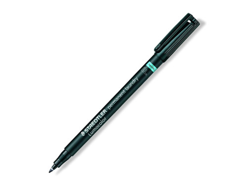 Pisak do tkanin Lumocolor Laundry - Staedtler - czarny, F