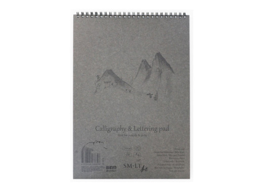 Spiral Calligraphy and lettering pad A4 - SM-LT - 100 g/m2