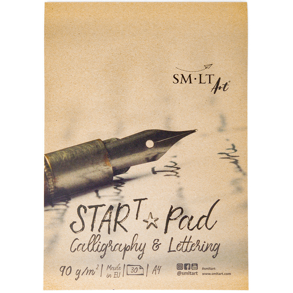 Calligraphy and lettering Start Pad - SM-LT - A4, 90 g/m2, 30 sheets