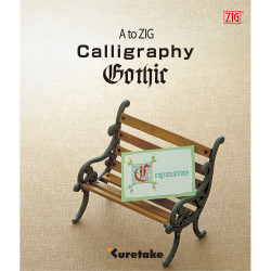 Zig Calligraphy book - Kuretake - Gothic