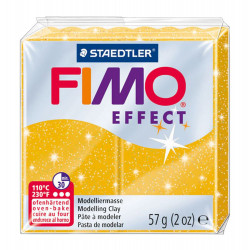 Fimo Effect modelling clay - Staedtler - glitter gold, 57 g