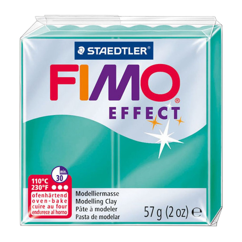 Fimo Effect modelling clay - Staedtler - translucent green, 57 g