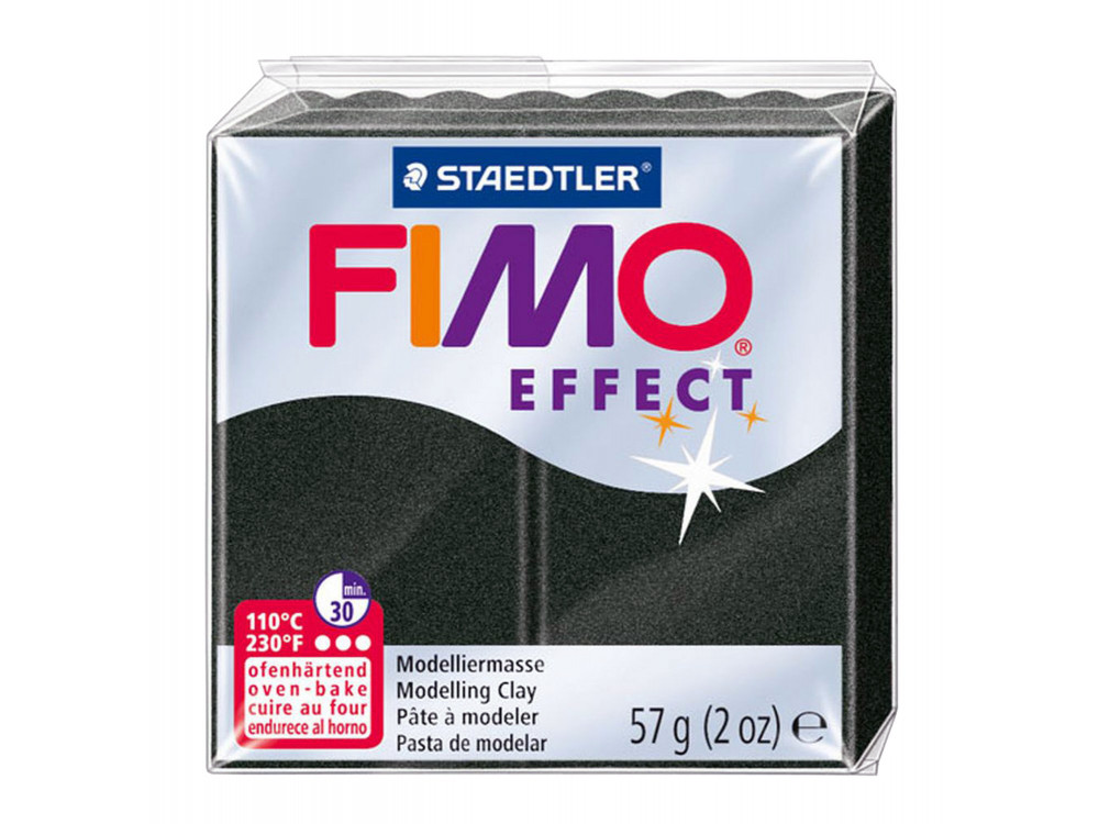 Fimo Effect modelling clay - Staedtler - black pearl, 57 g