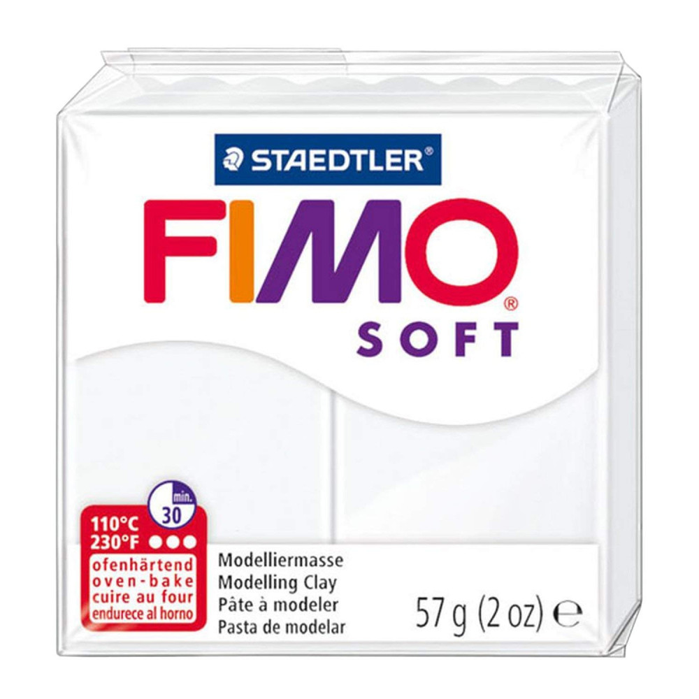 Fimo Soft modelling clay - Staedtler - white, 57 g