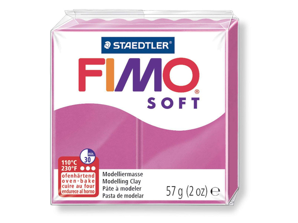 Masa termoutwardzalna Fimo Soft - Staedtler - amarantowa, 57 g