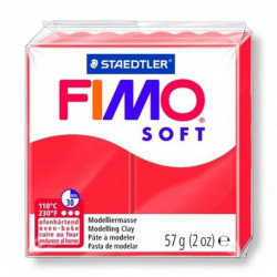 Fimo Soft modelling clay - Staedtler - red, 57 g