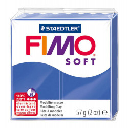 Masa termoutwardzalna Fimo Soft - Staedtler - niebieska, 57 g