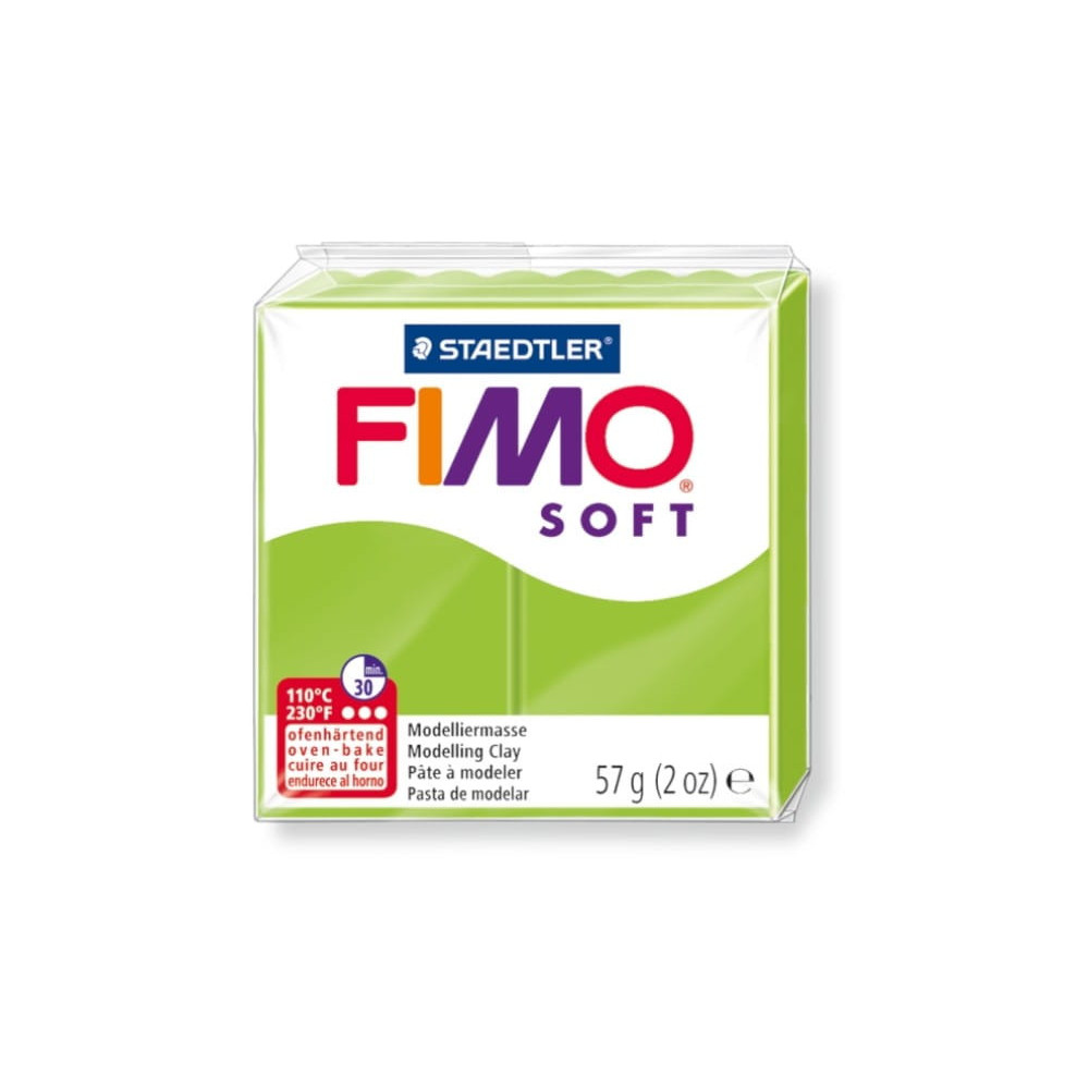Fimo Soft modelling clay - Staedtler - apple green, 57 g
