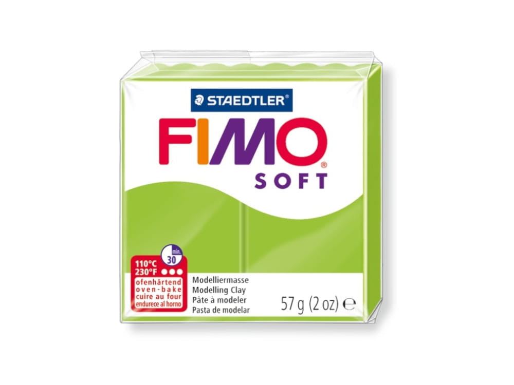 Masa termoutwardzalna Fimo Soft - Staedtler - seledynowa, 57 g