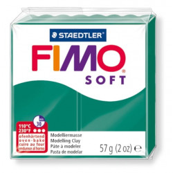 Fimo Soft modelling clay - Staedtler - emerald green, 57 g