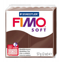 Fimo Soft modelling clay - Staedtler - chocolate, 57 g