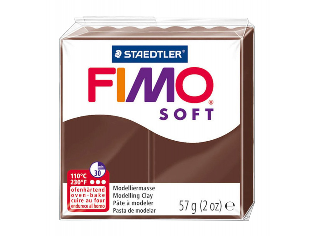 Fimo Soft modelling clay - Staedtler - chocolate, 57 g