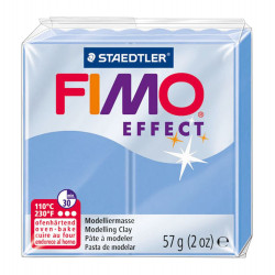 Masa termoutwardzalna Fimo Effect - Staedtler - niebieski kryształowy agat, 57 g
