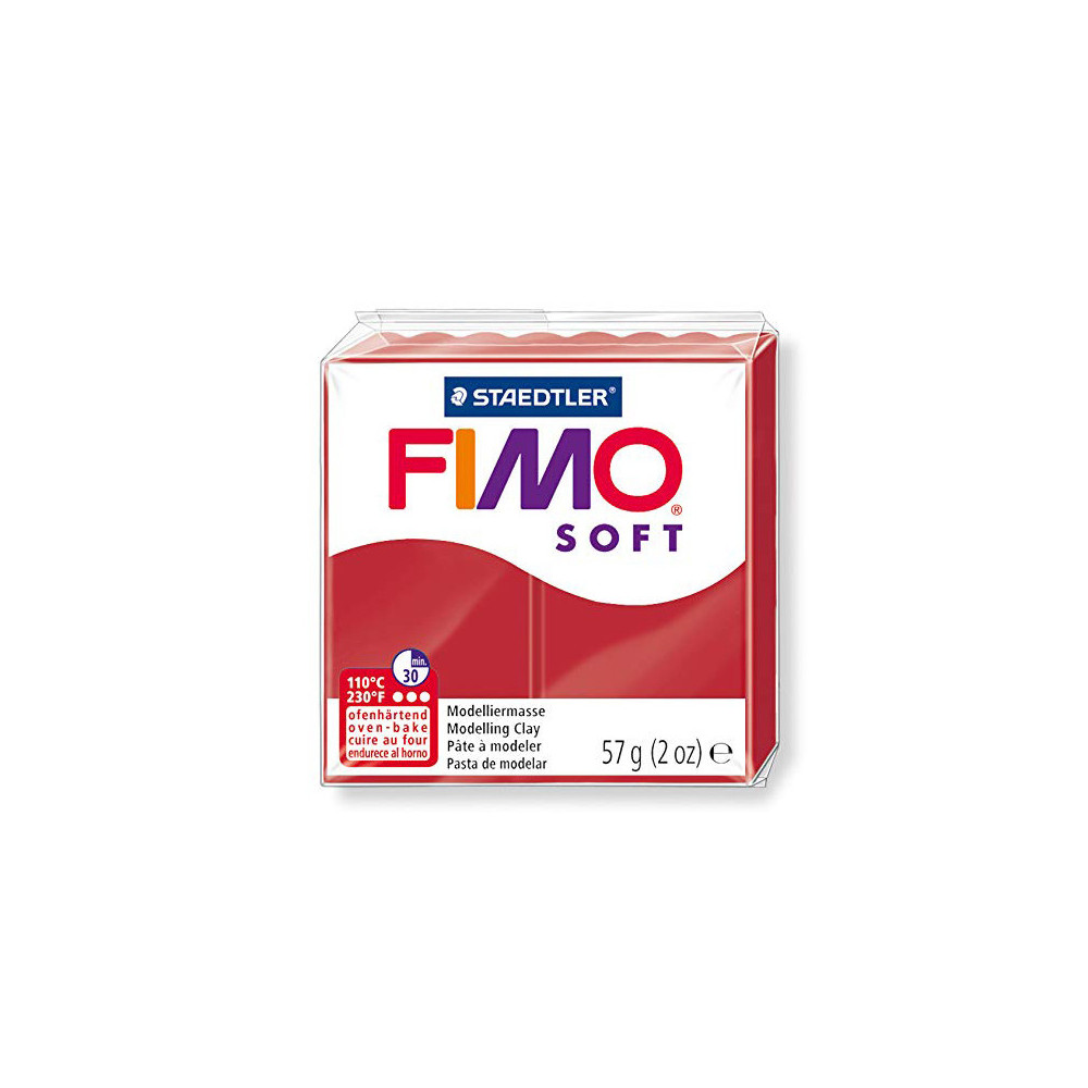 Fimo Soft modelling clay - Staedtler - Christmas red, 57 g