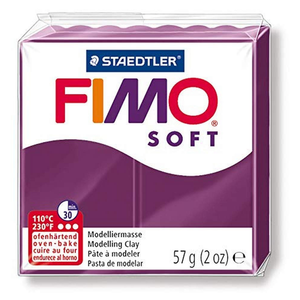 Masa termoutwardzalna Fimo Soft - Staedtler - fiolet królewski, 57 g