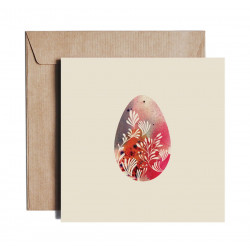 Greeting card - Pieskot - Imaginary Egg, 14,5 x 14,5 cm