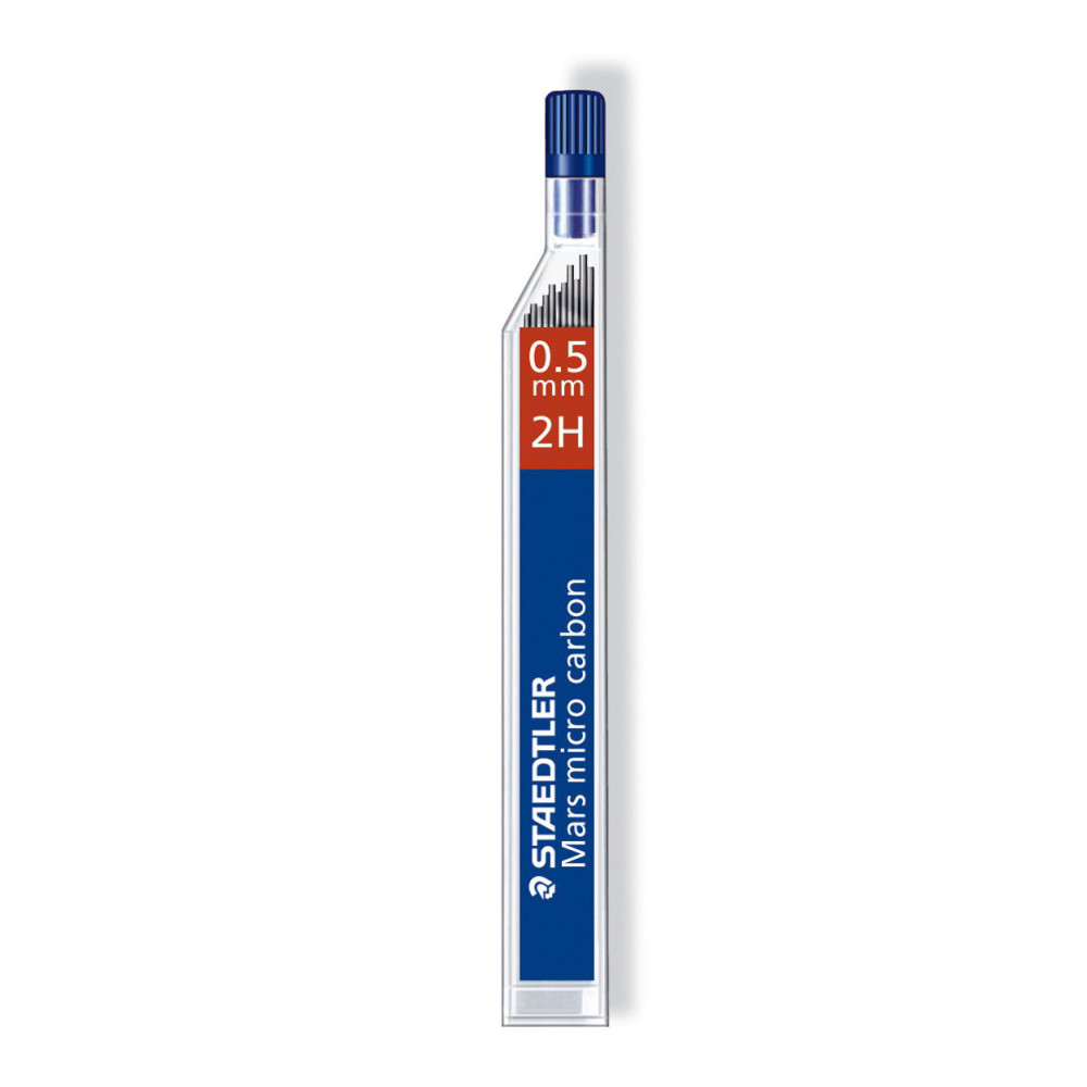 Auto-feed Mechanical Mars Micro pencil lead refills 0,5 mm - Staedtler - 2H