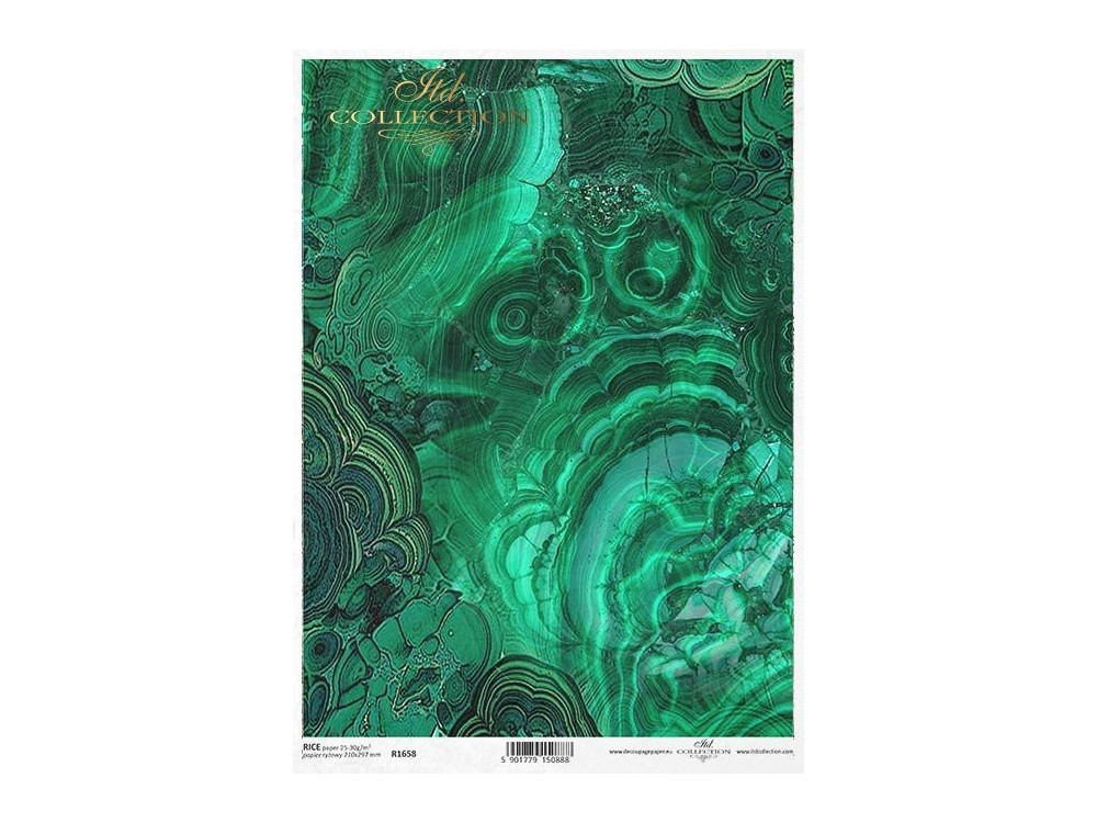 Papier do decoupage A4 - ITD Collection - ryżowy, R1658