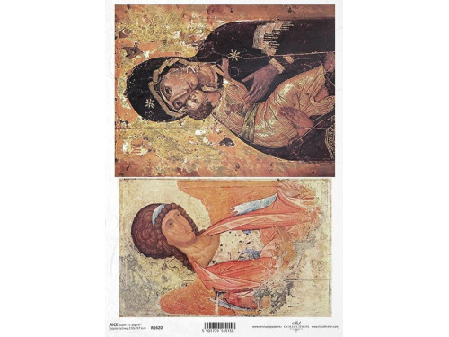 Decoupage paper A4 - ITD Collection - rice, R1620