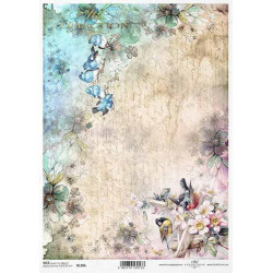 Decoupage paper A4 - ITD Collection - rice, R1386