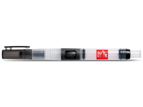 Water brush with water reservoir - Caran d'Ache - large