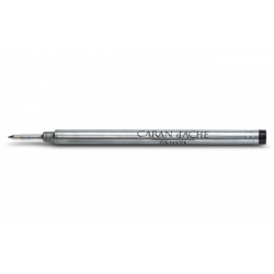 Rollerball pen ink cartridge - Caran d'Ache - black, F