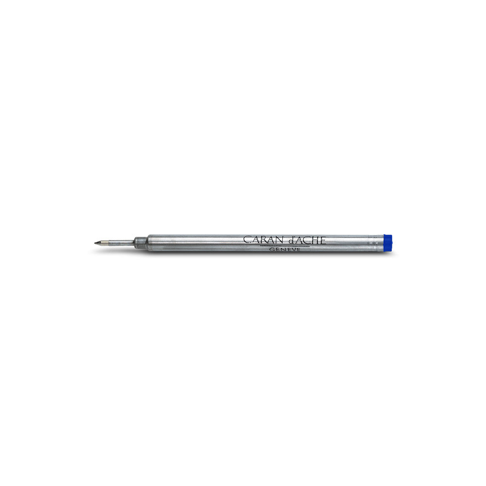 Rollerball pen ink cartridge - Caran d'Ache - blue, F