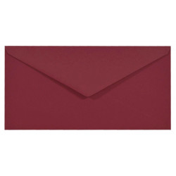 Sirio Color Envelope 115g - DL, Cherry, crimson DL