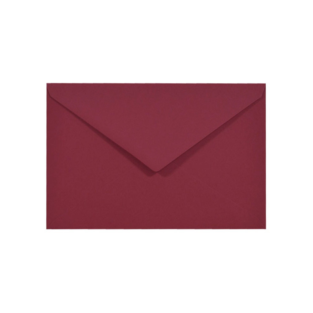 Sirio Color Envelope 115g - C6, Cherry, crimson