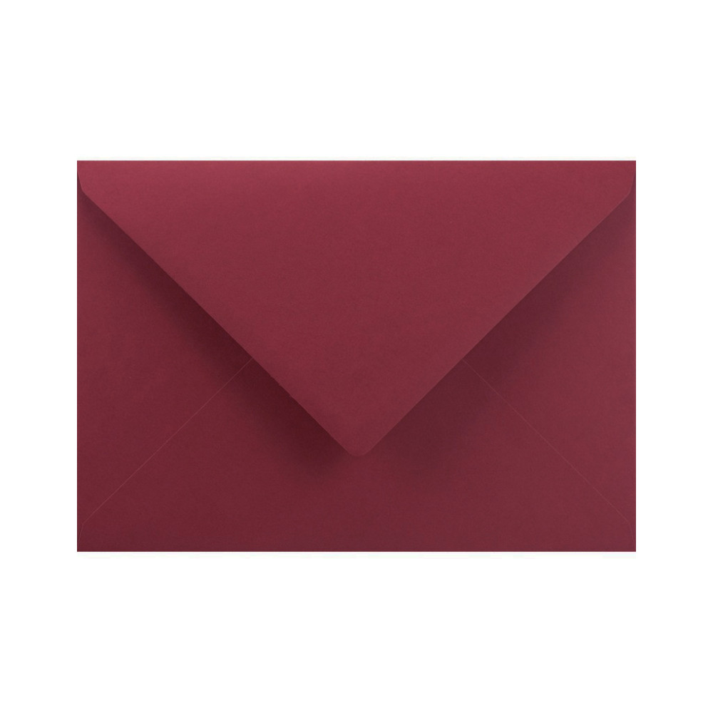 Sirio Color Envelope 115g - C5, Cherry, bordeaux