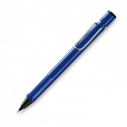 Ołówek automatyczny Safari - Lamy - niebieski, 0,5 mm